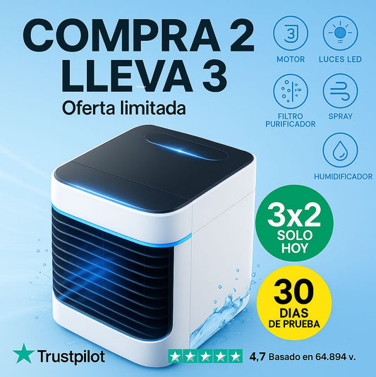 Mini Aire Acondicionado Portátil
